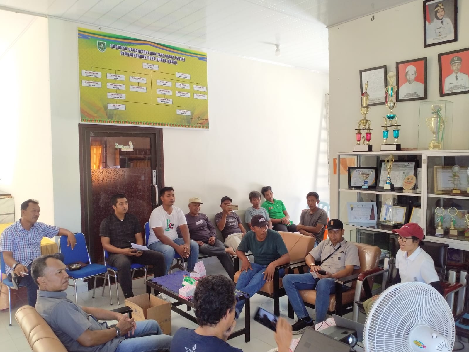 Kolaborasi Pemetaan Kawasan Pengelolaan Mangrove Buruk Bakul Desa Air Kulim
